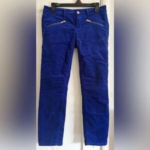 Women's Vibrant Blue Skinny Pants